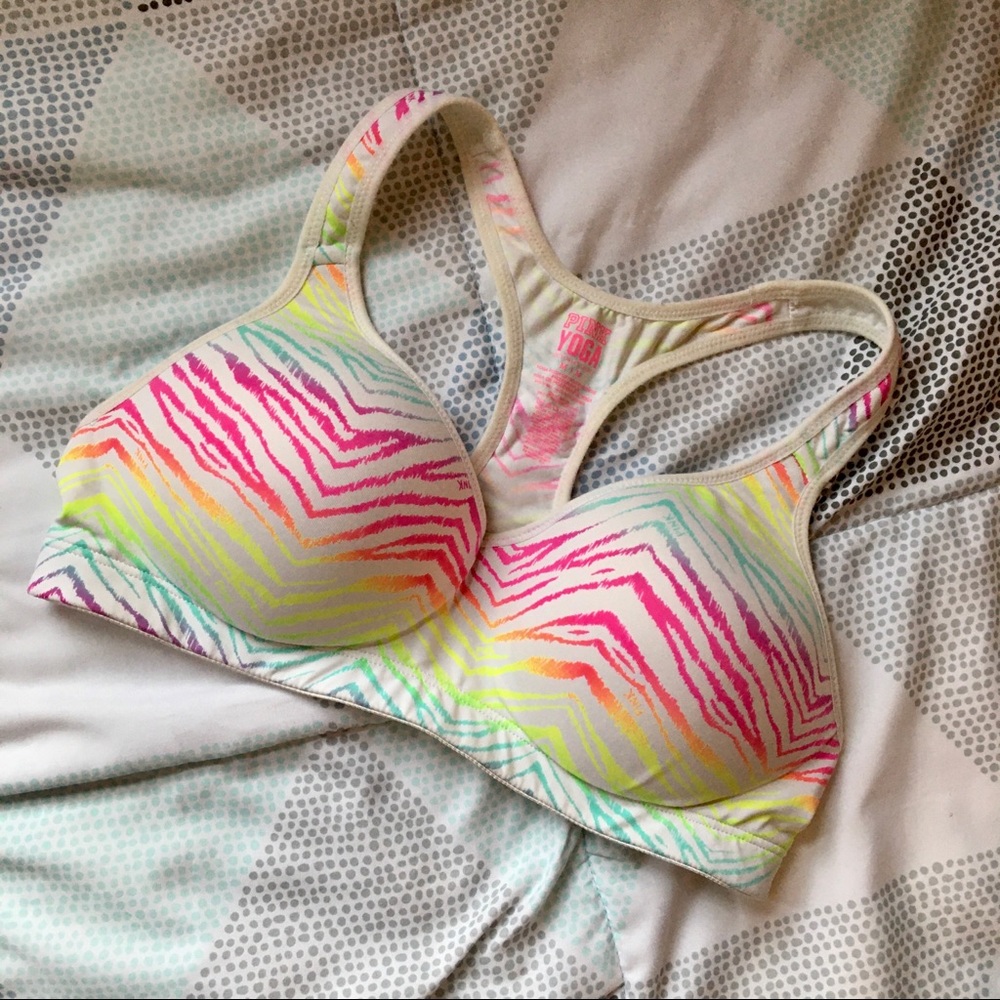 Victoria Secret PINK yoga push-up bra
